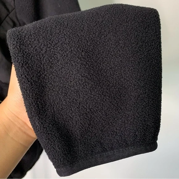 The North Face Polartec Women's Black Full Zip Fleece Hooded Jacket Size Medium - Picture 8 of 15